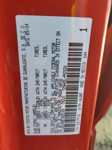 2024 TOYOTA TACOMA DOUBLE CAB  