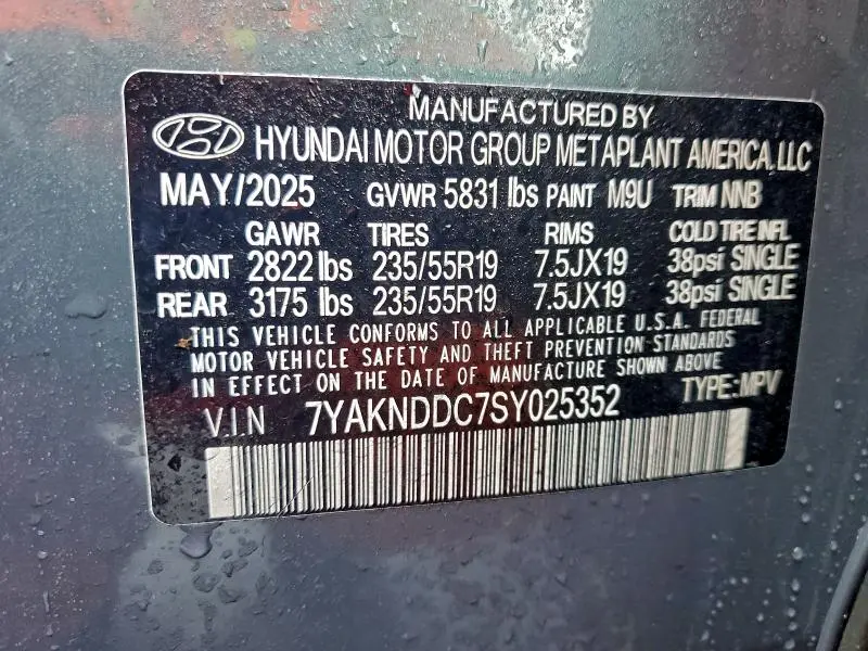 2025 HYUNDAI IONIQ 5 SEL  