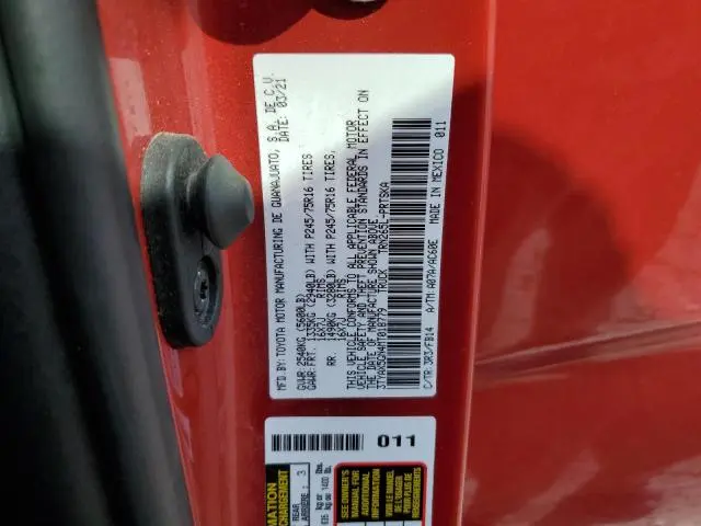 2021 TOYOTA TACOMA DOUBLE CAB  