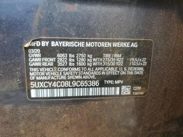 2020 BMW X6 SDRIVE 40I  