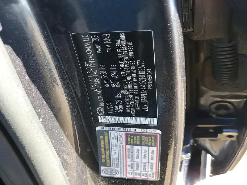 2022 HYUNDAI ELANTRA SEL  