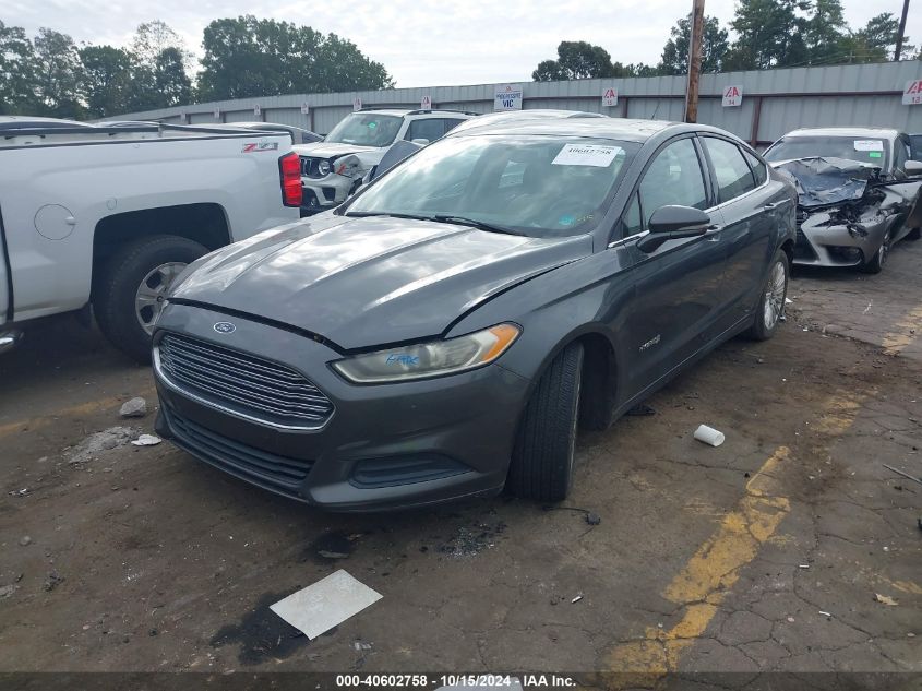 2015 FORD FUSION HYBRID SE