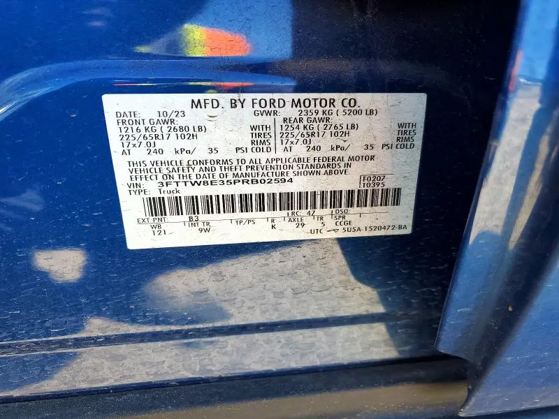 2023 FORD MAVERICK XL  