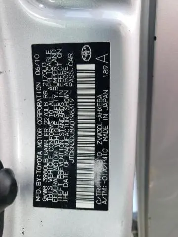 2010 TOYOTA PRIUS   