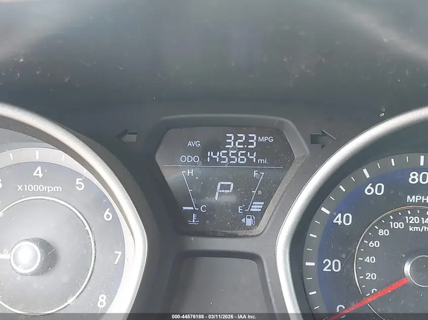 2011 HYUNDAI ELANTRA LIMITED (ULSAN PLANT)