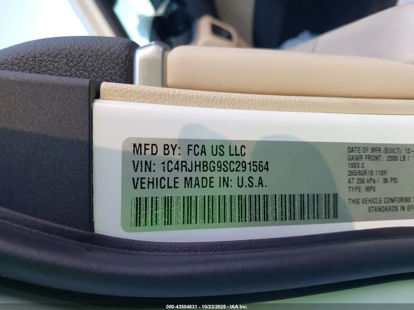 2025 JEEP GRAND CHEROKEE LIMITED 4X4