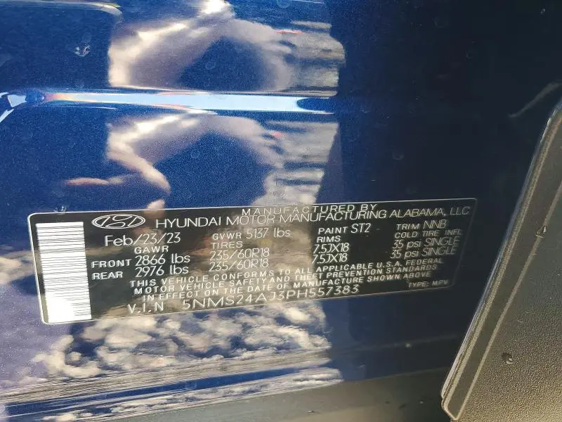 2023 HYUNDAI SANTA FE SEL  