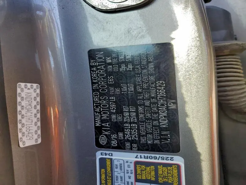 2017 KIA SPORTAGE LX  