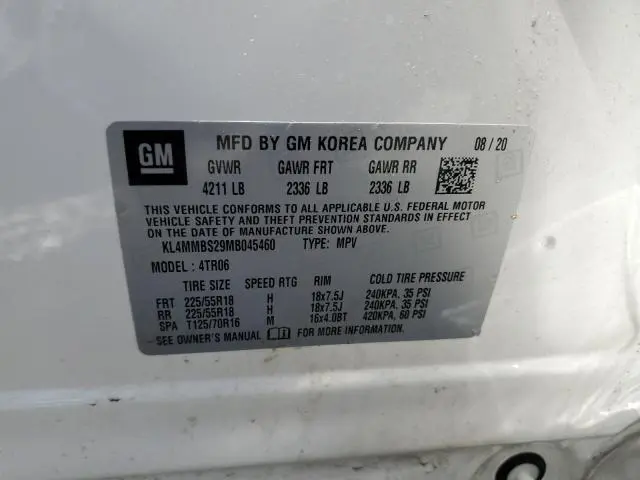 2021 BUICK ENCORE GX PREFERRED  