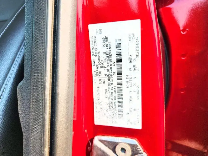 2013 FORD ESCAPE SEL  