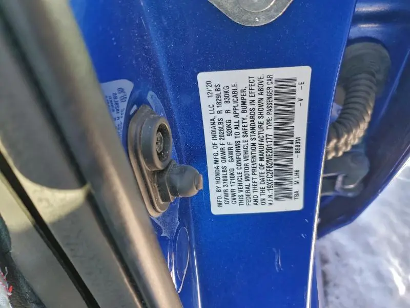 2021 HONDA CIVIC SPORT  