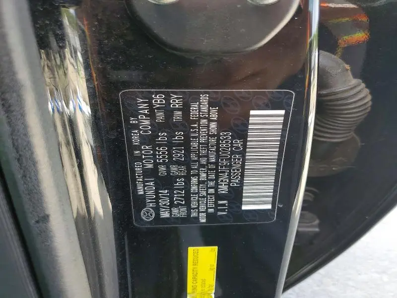 2015 HYUNDAI GENESIS 5.0L  