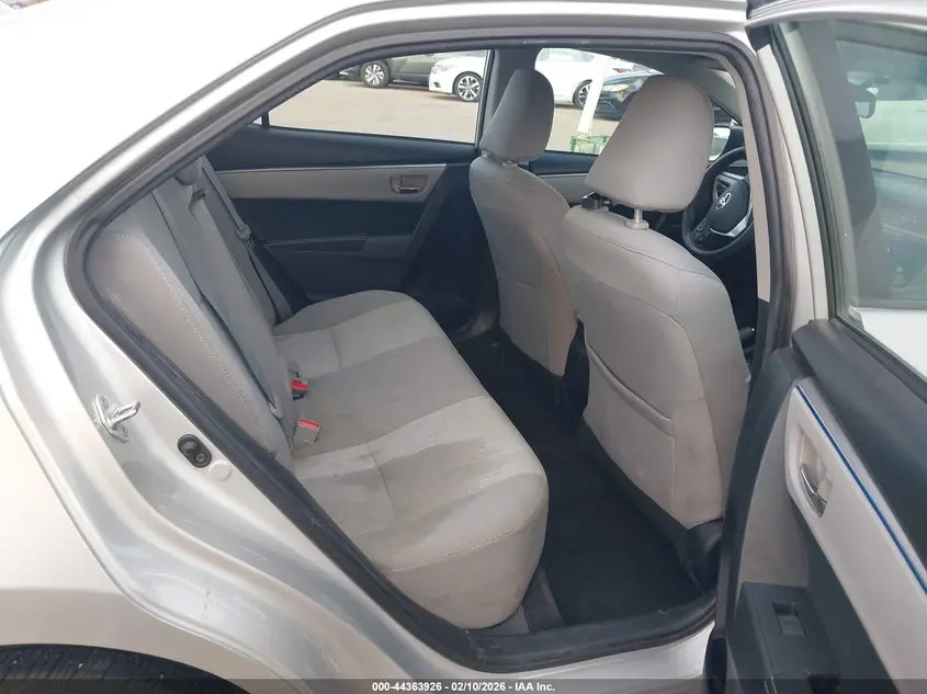 2016 TOYOTA COROLLA LE