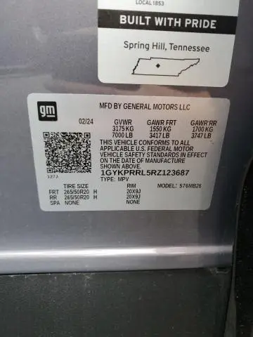 2024 CADILLAC LYRIQ LUXURY  