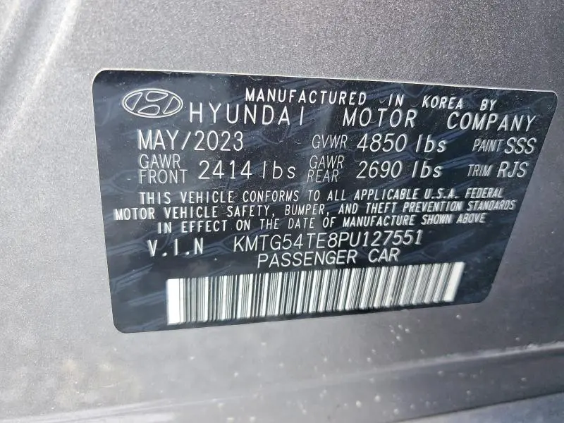 2023 GENESIS G70 3.3T STANDARD  