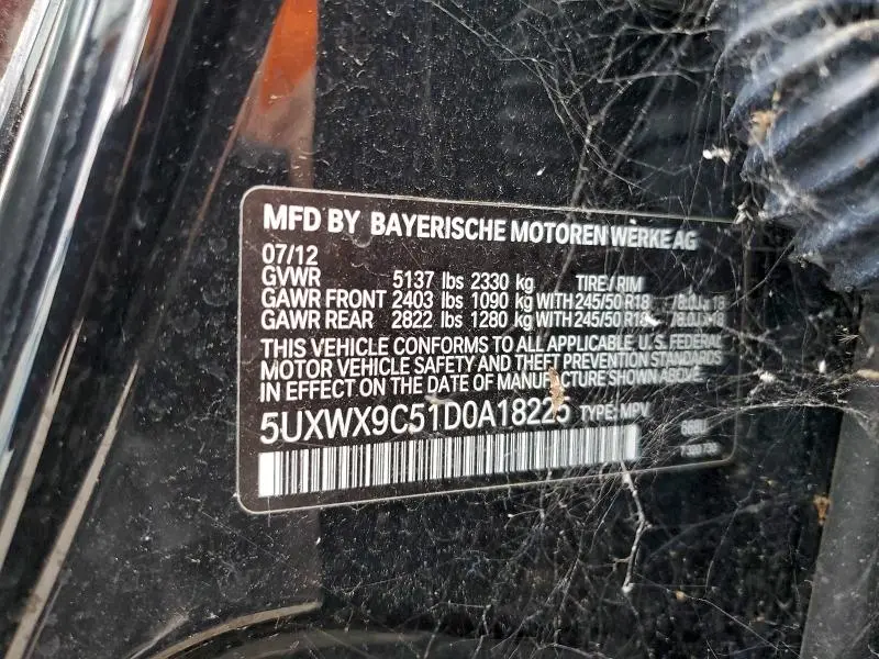 2013 BMW X3 XDRIVE28I  