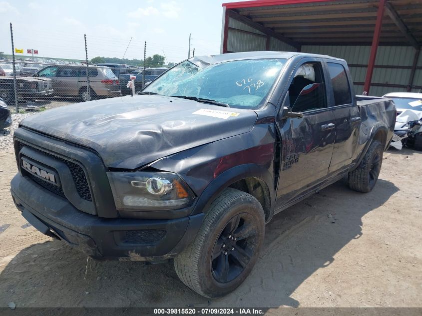 2022 RAM 1500 CLASSIC WARLOCK QUAD CAB 4X4 6'4 BOX