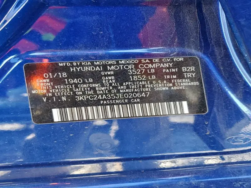 2018 HYUNDAI ACCENT SE  