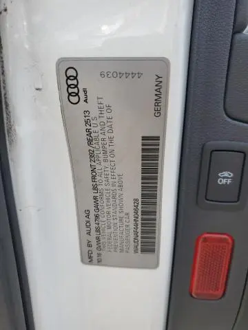 2017 AUDI A4 PREMIUM  