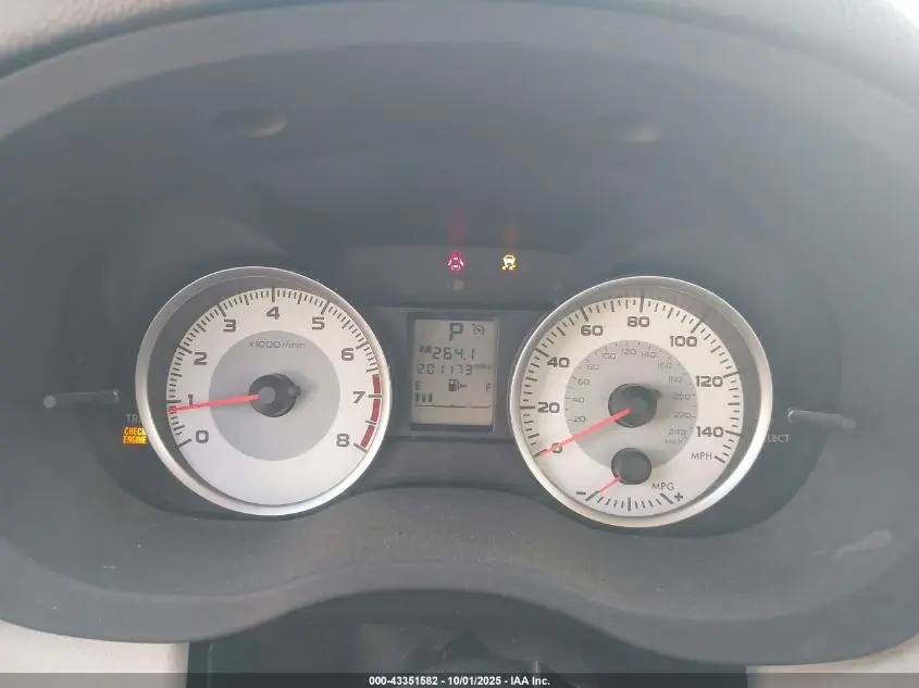 2013 SUBARU IMPREZA 2.0I PREMIUM