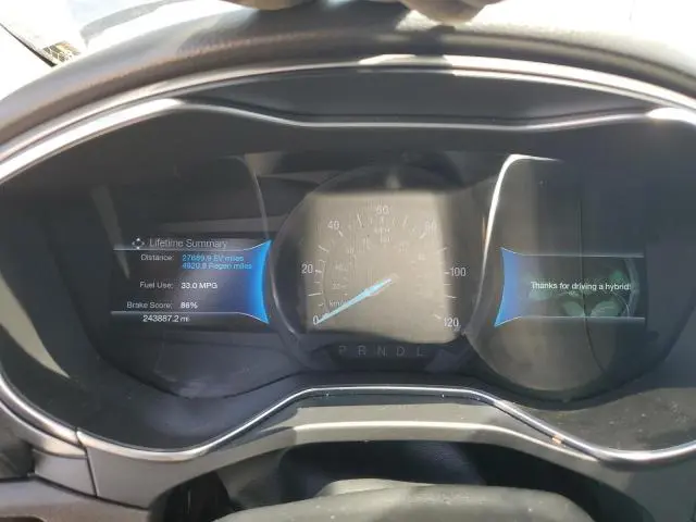 2013 FORD FUSION SE HYBRID  
