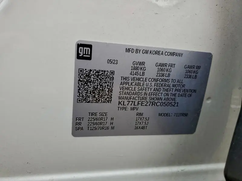 2024 CHEVROLET TRAX LS  