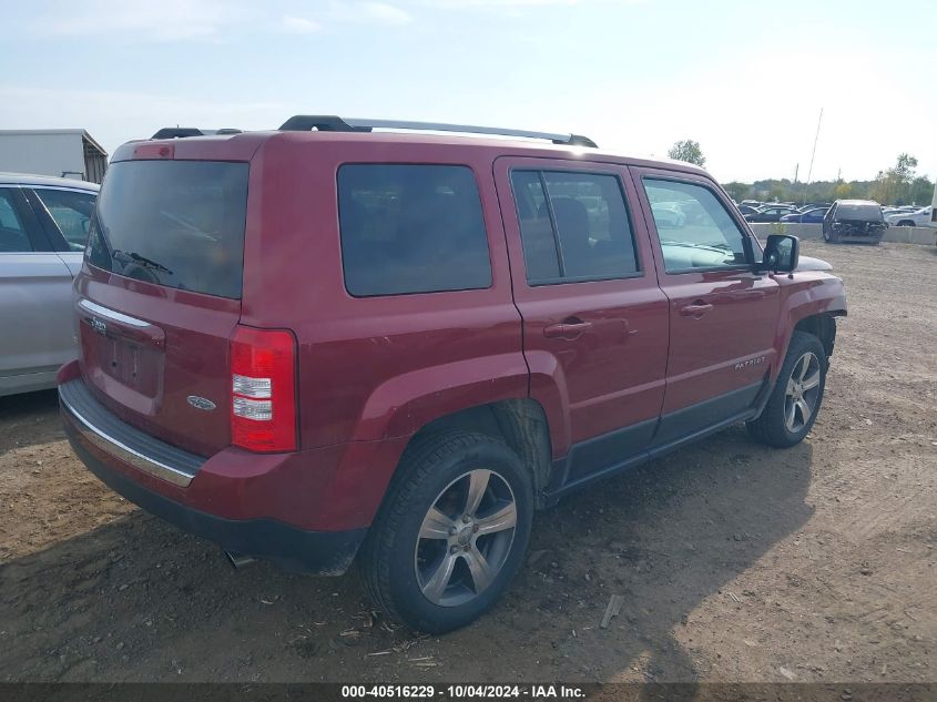 2016 JEEP PATRIOT HIGH ALTITUDE EDITION