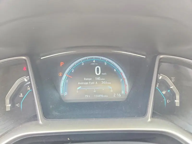 2016 HONDA CIVIC EXL  