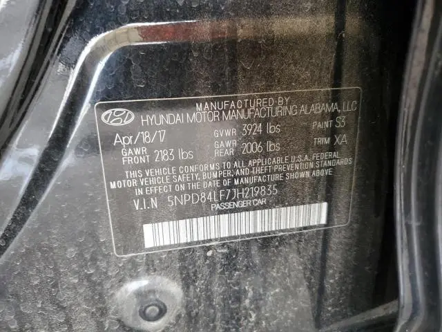 2018 HYUNDAI ELANTRA SEL  