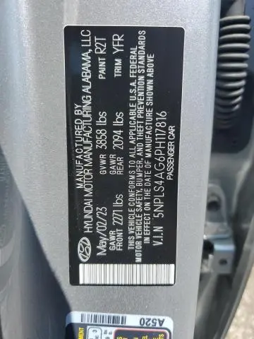 2023 HYUNDAI ELANTRA SEL  