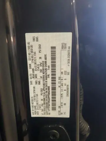 2023 FORD F150 RAPTOR  