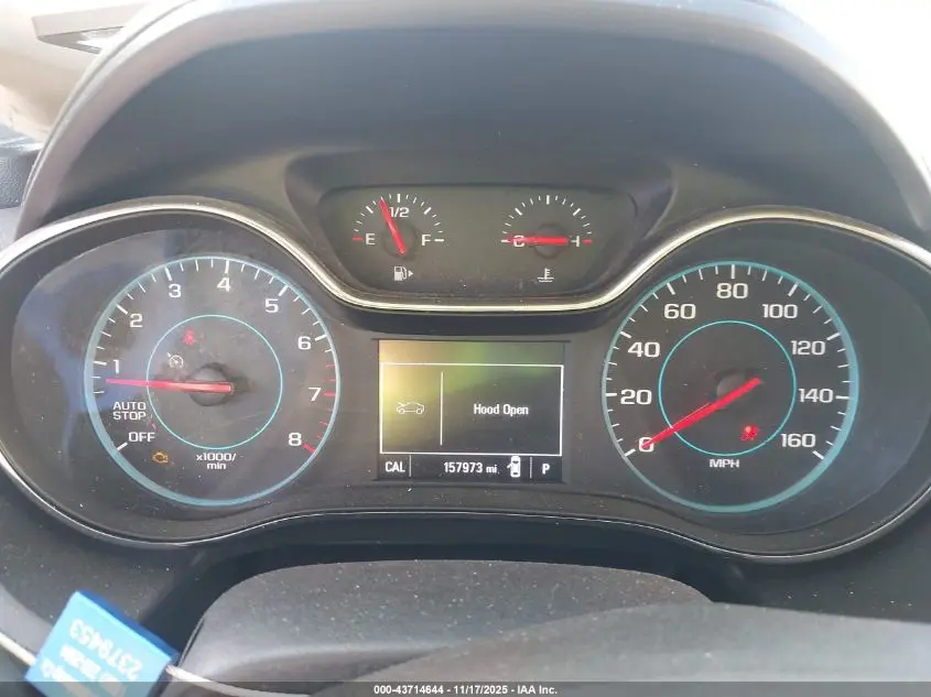 2017 CHEVROLET CRUZE LT AUTO