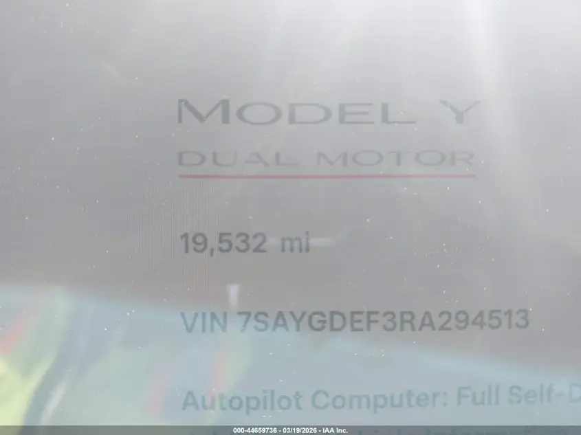 2024 TESLA MODEL Y PERFORMANCE DUAL MOTOR ALL-WHEEL DRIVE