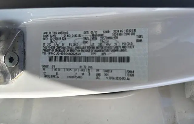 2013 FORD ESCAPE SEL