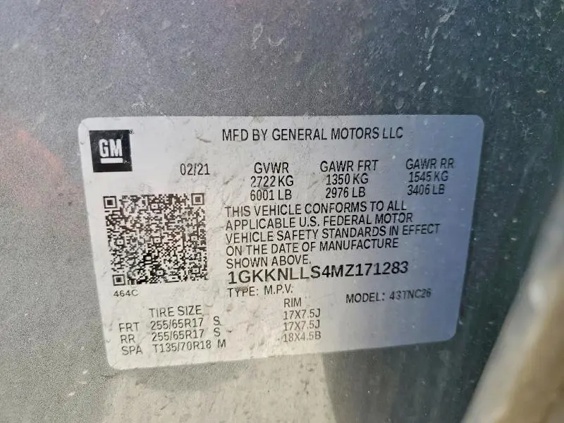 2021 GMC ACADIA AT4  