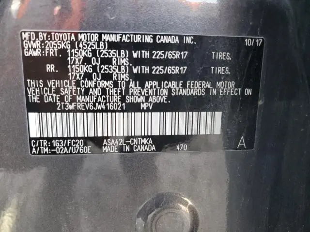 2018 TOYOTA RAV4 ADVENTURE  