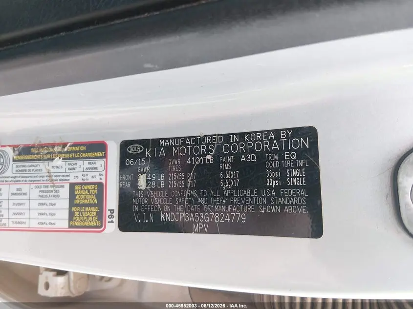 2016 KIA SOUL +