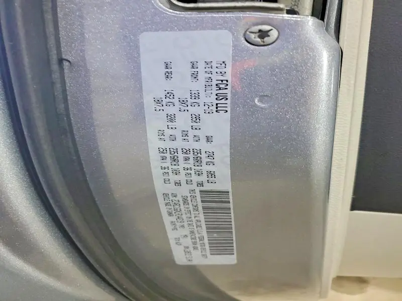 2020 CHRYSLER PACIFICA LIMITED  