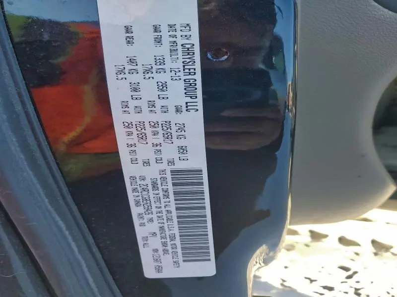 2014 CHRYSLER TOWN & COUNTRY TOURING L  