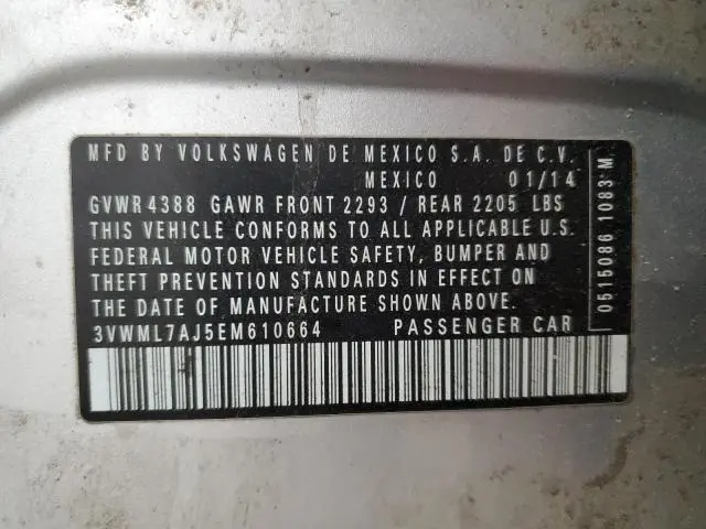 2014 VOLKSWAGEN JETTA TDI  