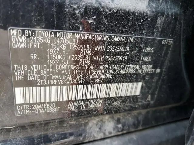 2019 TOYOTA RAV4 ADVENTURE