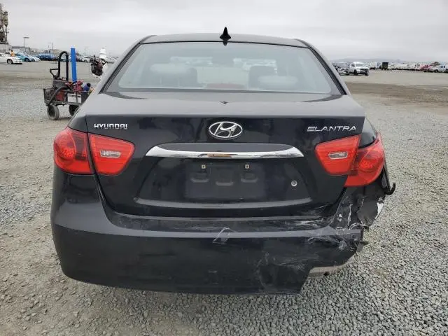 2010 HYUNDAI ELANTRA BLUE  