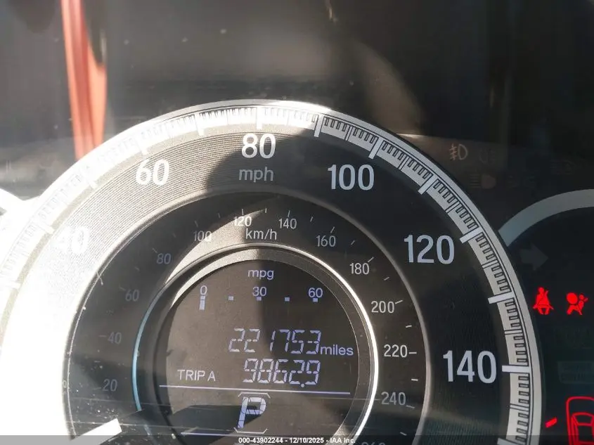 2016 HONDA ACCORD LX