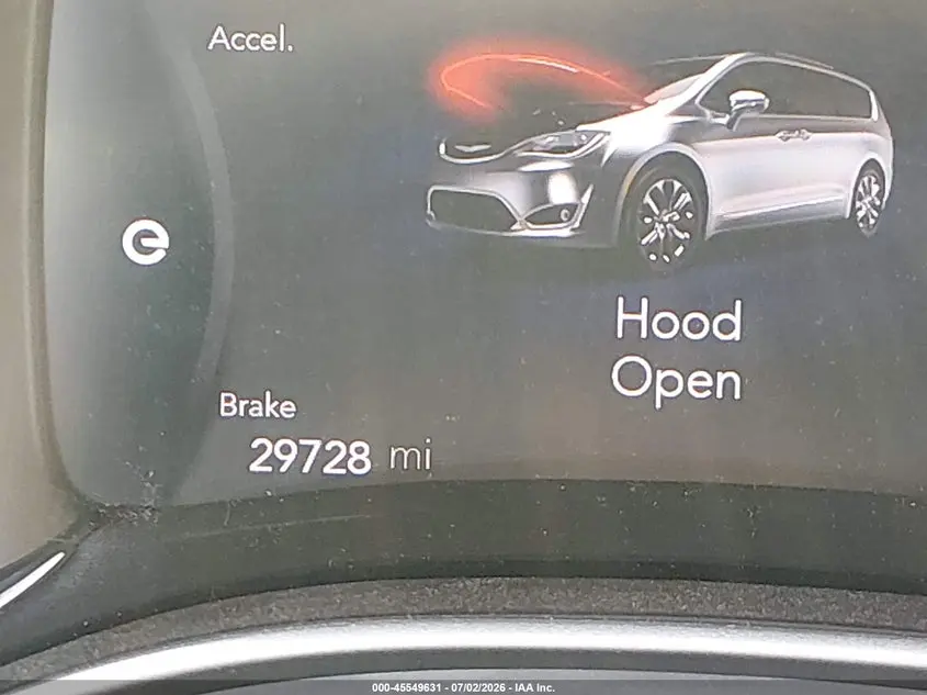 2017 CHRYSLER PACIFICA HYBRID TOURING PLUS
