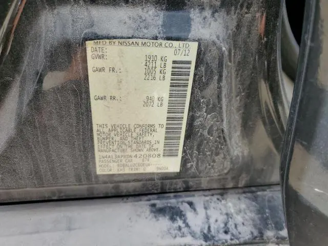 2013 NISSAN ALTIMA 2.5  