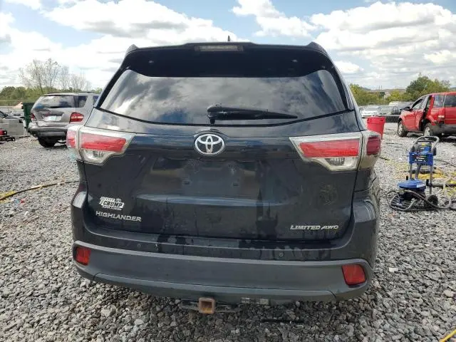 2016 TOYOTA HIGHLANDER LIMITED  