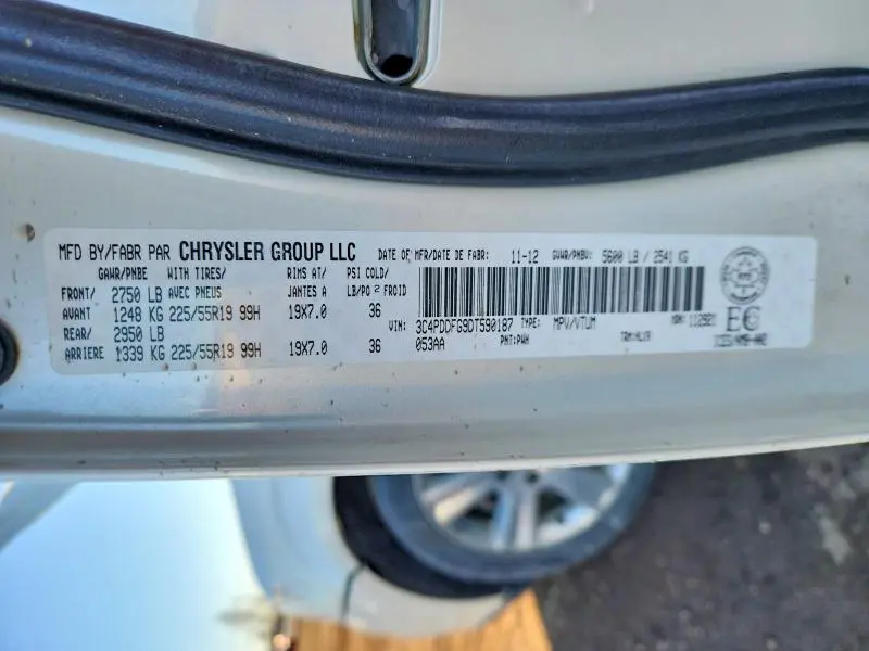 2013 DODGE JOURNEY R/T  