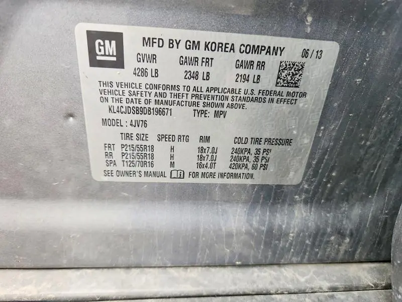 2013 BUICK ENCORE PREMIUM  