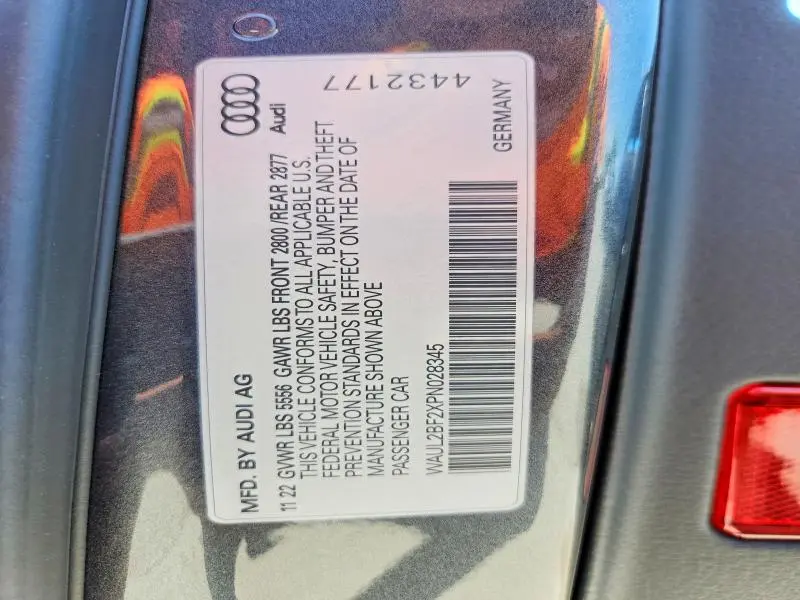 2023 AUDI A6 PREMIUM PLUS  