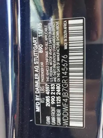 2016 MERCEDES-BENZ C 300  